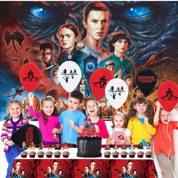 Stranger Things birthday party in a bag. - Picture 3 of 14